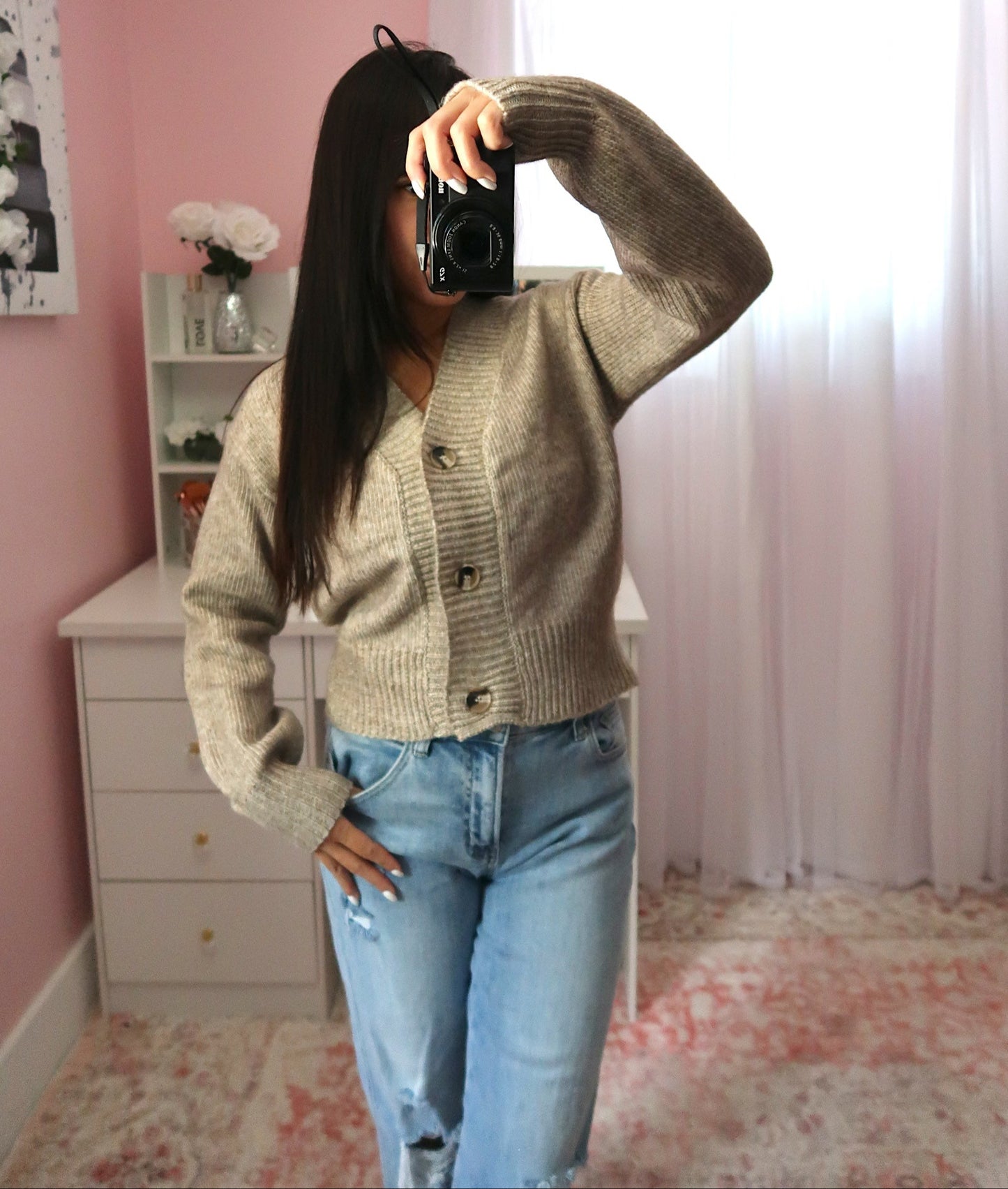 Sweet & Cozy Cardigan - Mocha