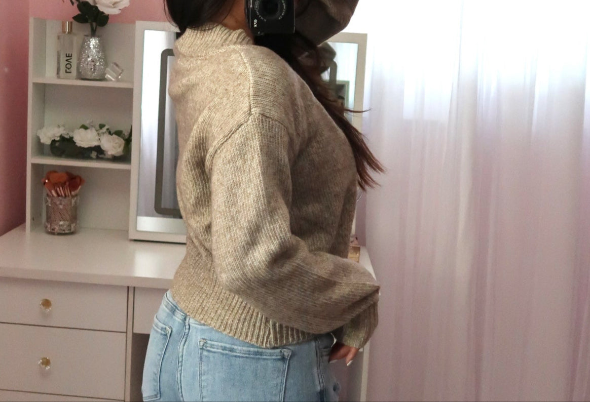 Sweet & Cozy Cardigan - Mocha