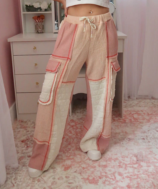 Carpenter Joggers - Pink