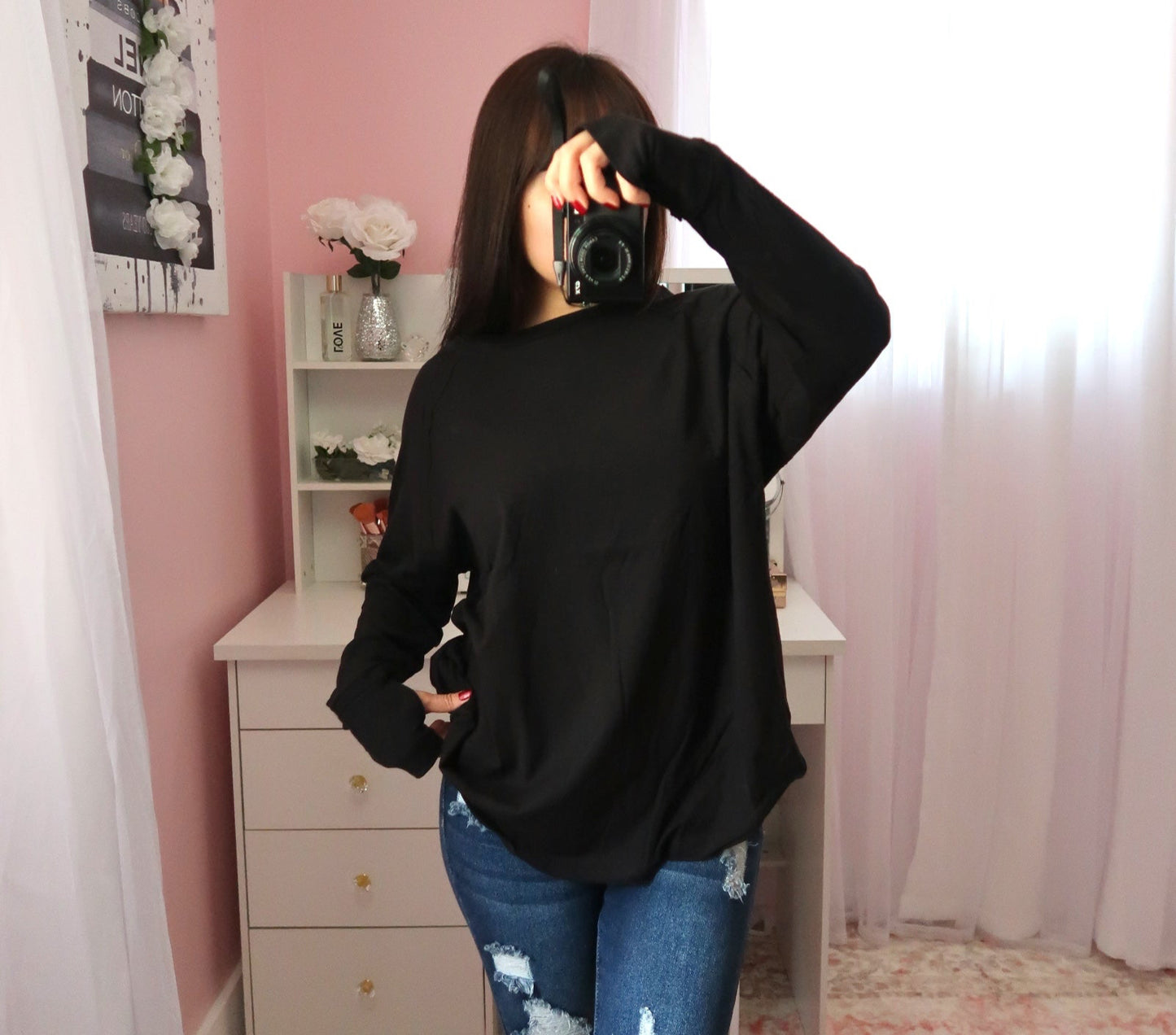 On-The-Go Long Sleeve - Black