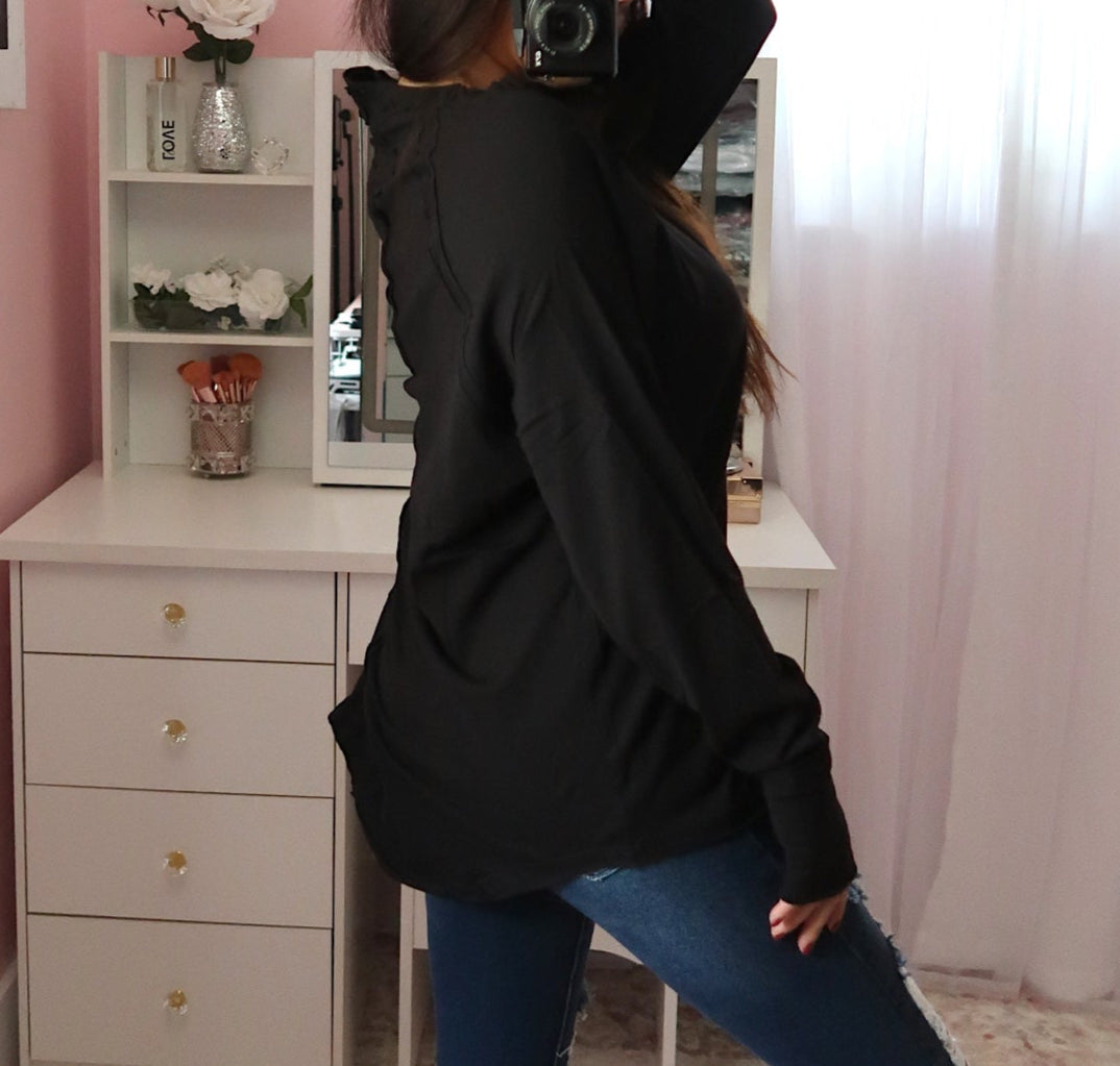 On-The-Go Long Sleeve - Black
