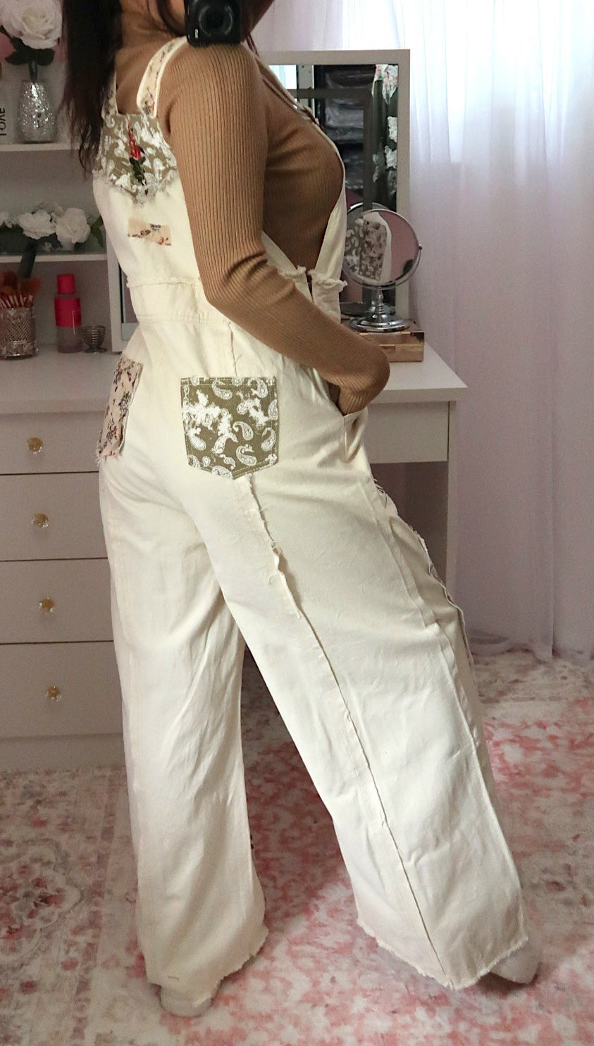 Autumn Overalls - Ivory