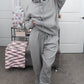 Baggy Jogger + Hoodie Set - Grey