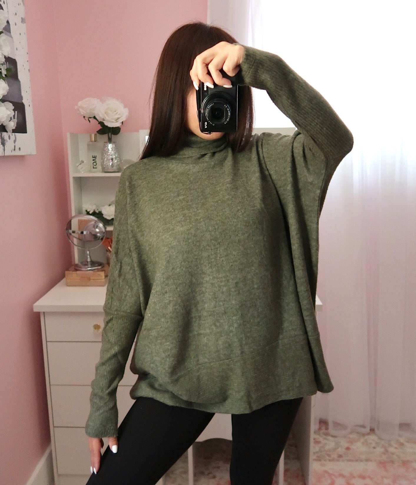 Cozy Up Sweater - Olive