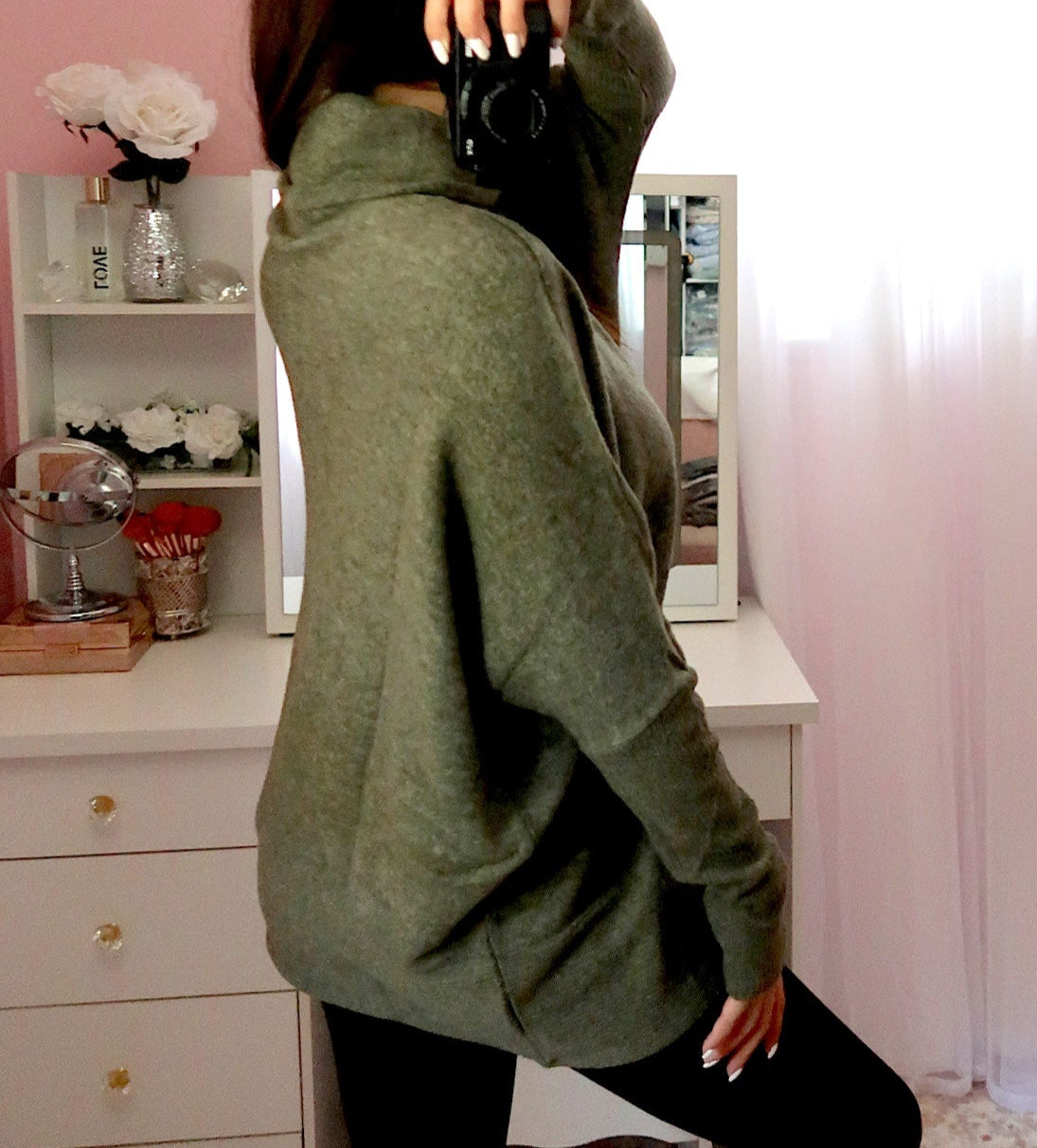 Cozy Up Sweater - Olive