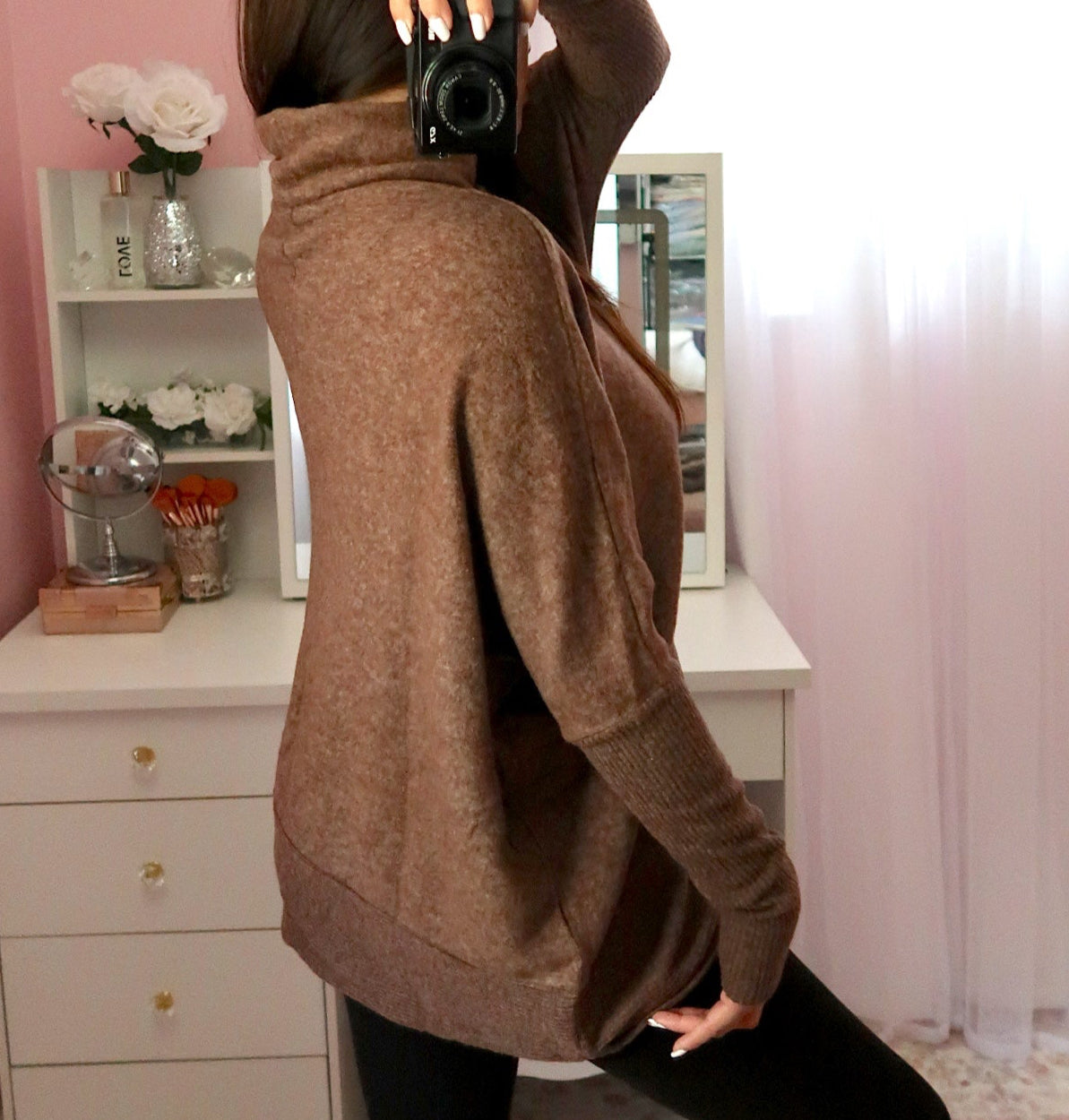 Cozy Up Sweater - Brown