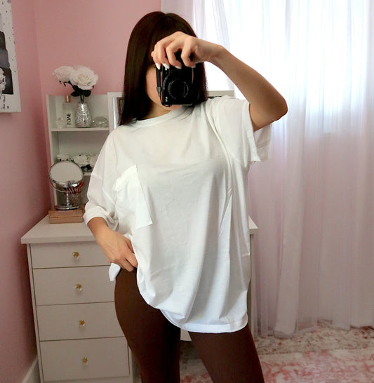 Oversized Tee - White