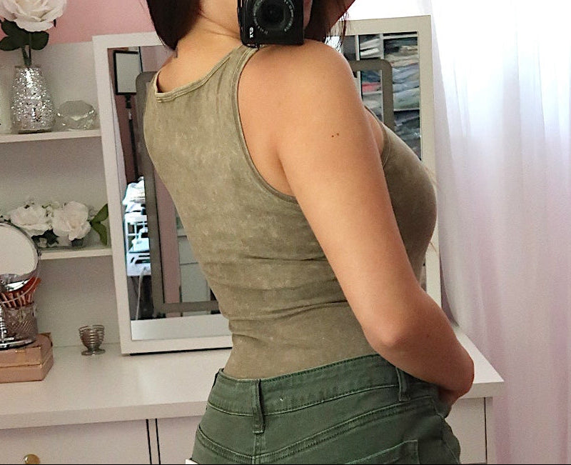 Washed Bodysuit