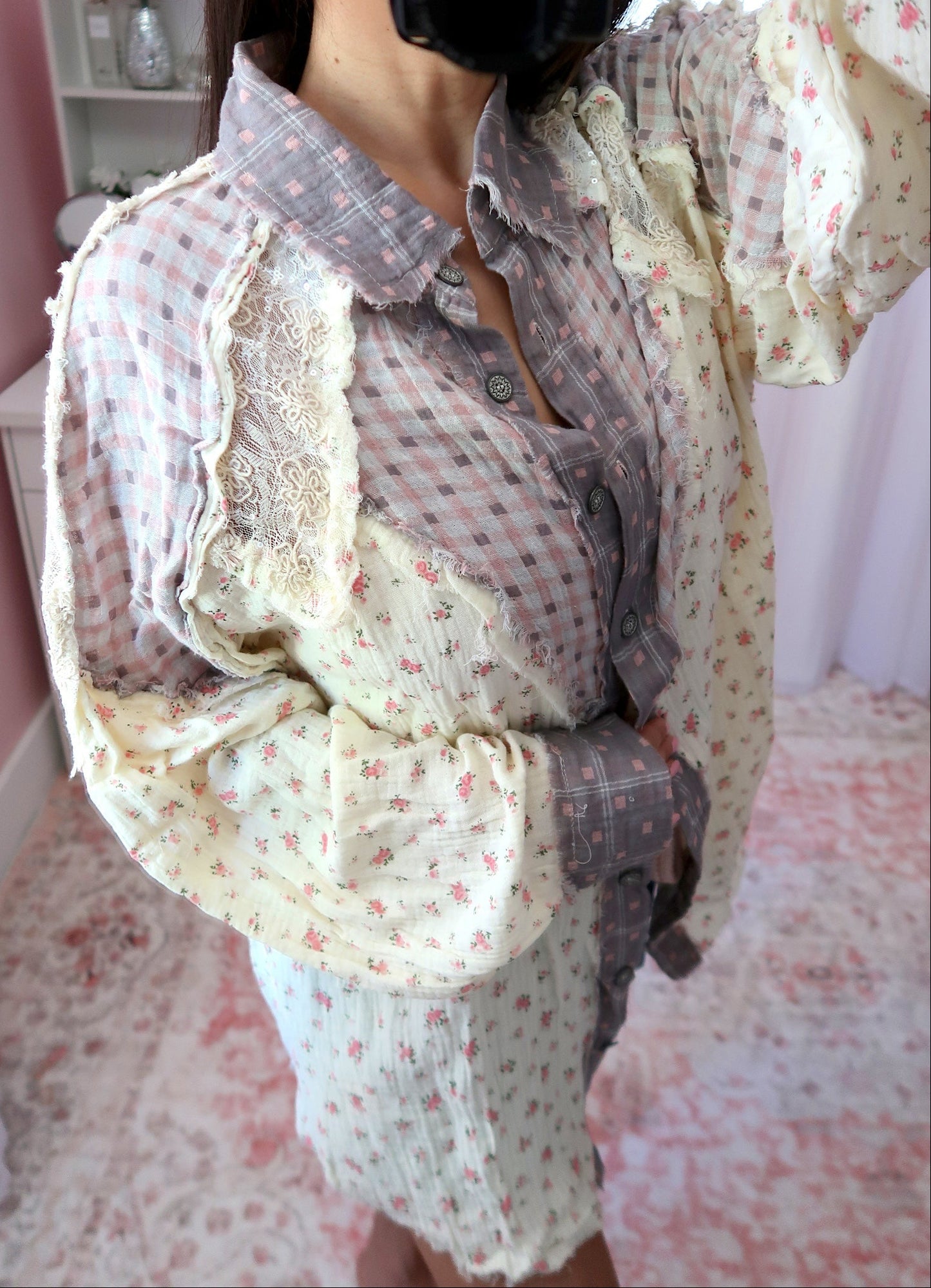 Soft Florals Button Shirt