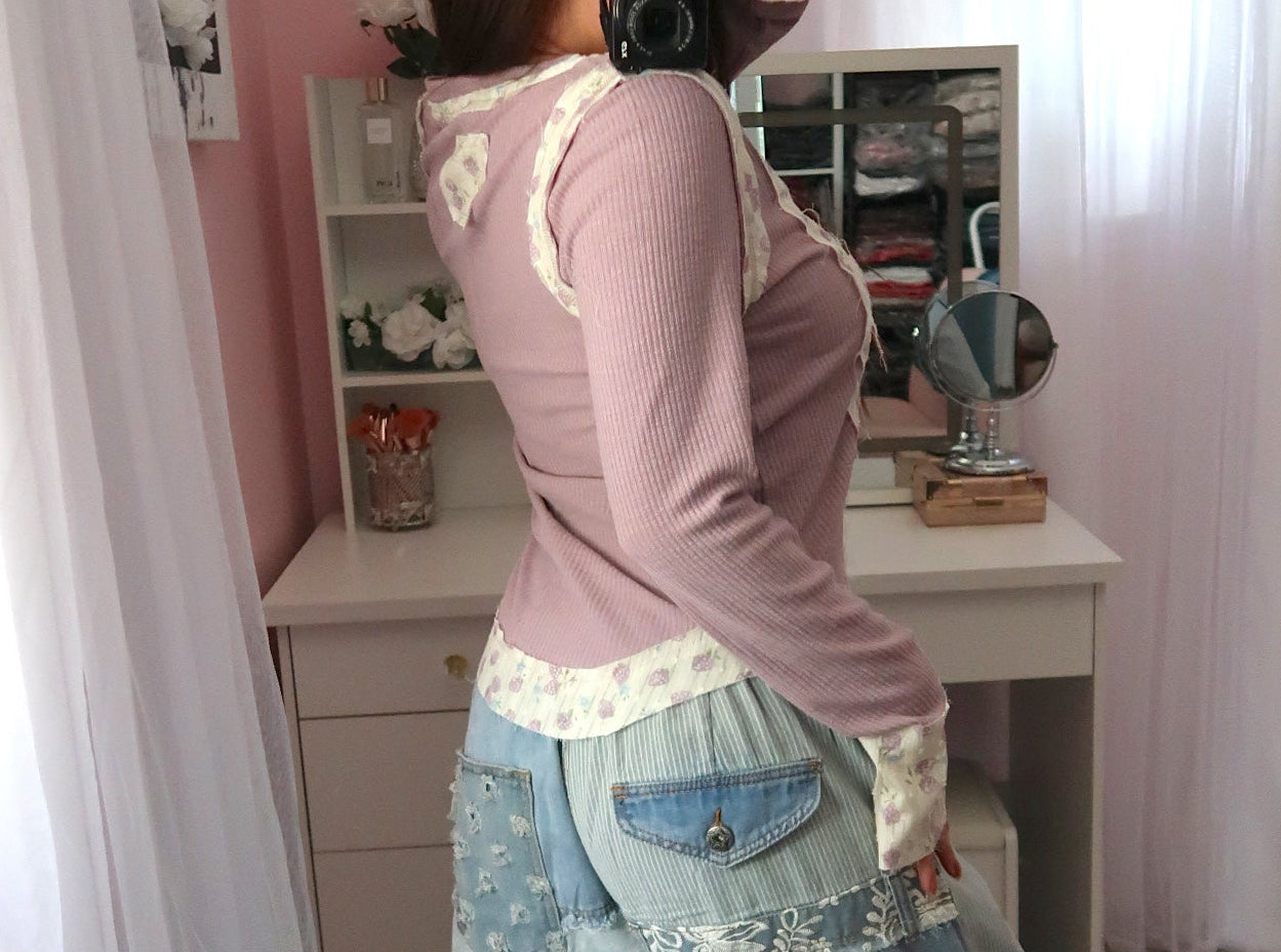 Lavender Berries Top (Small)