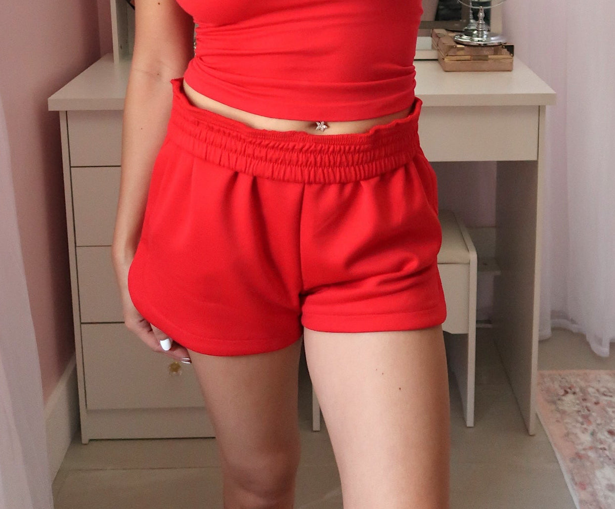 Scuba Shorts - Red