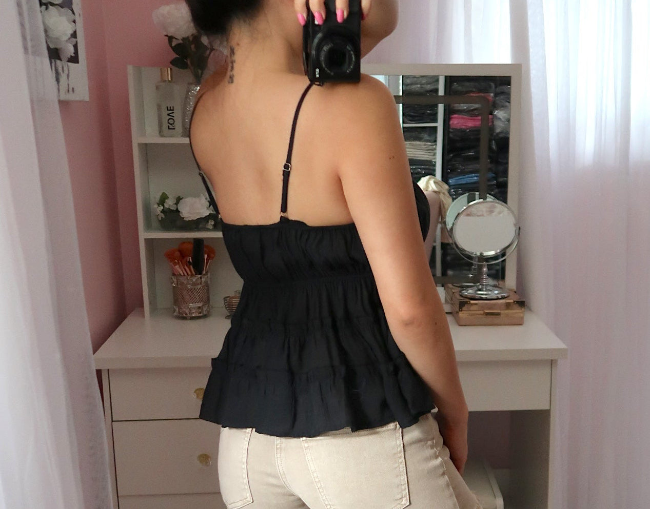 Tiana Ruffle Cami (3 available colors)