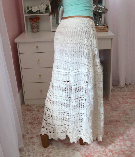 Crotchet Maxi Skirt
