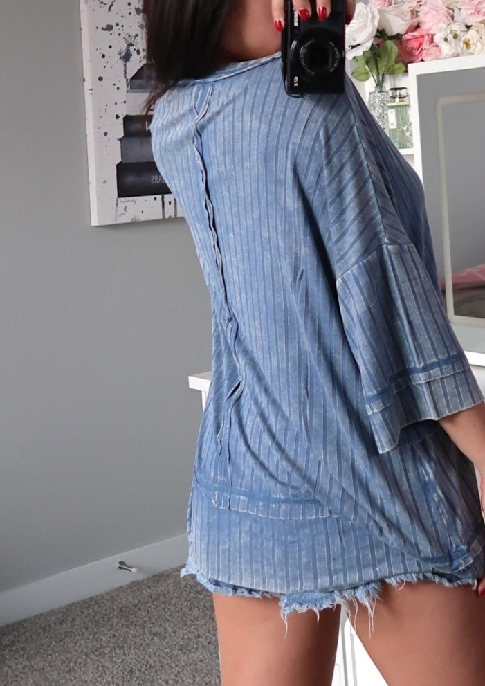 Babette Top - Blue (S/M)