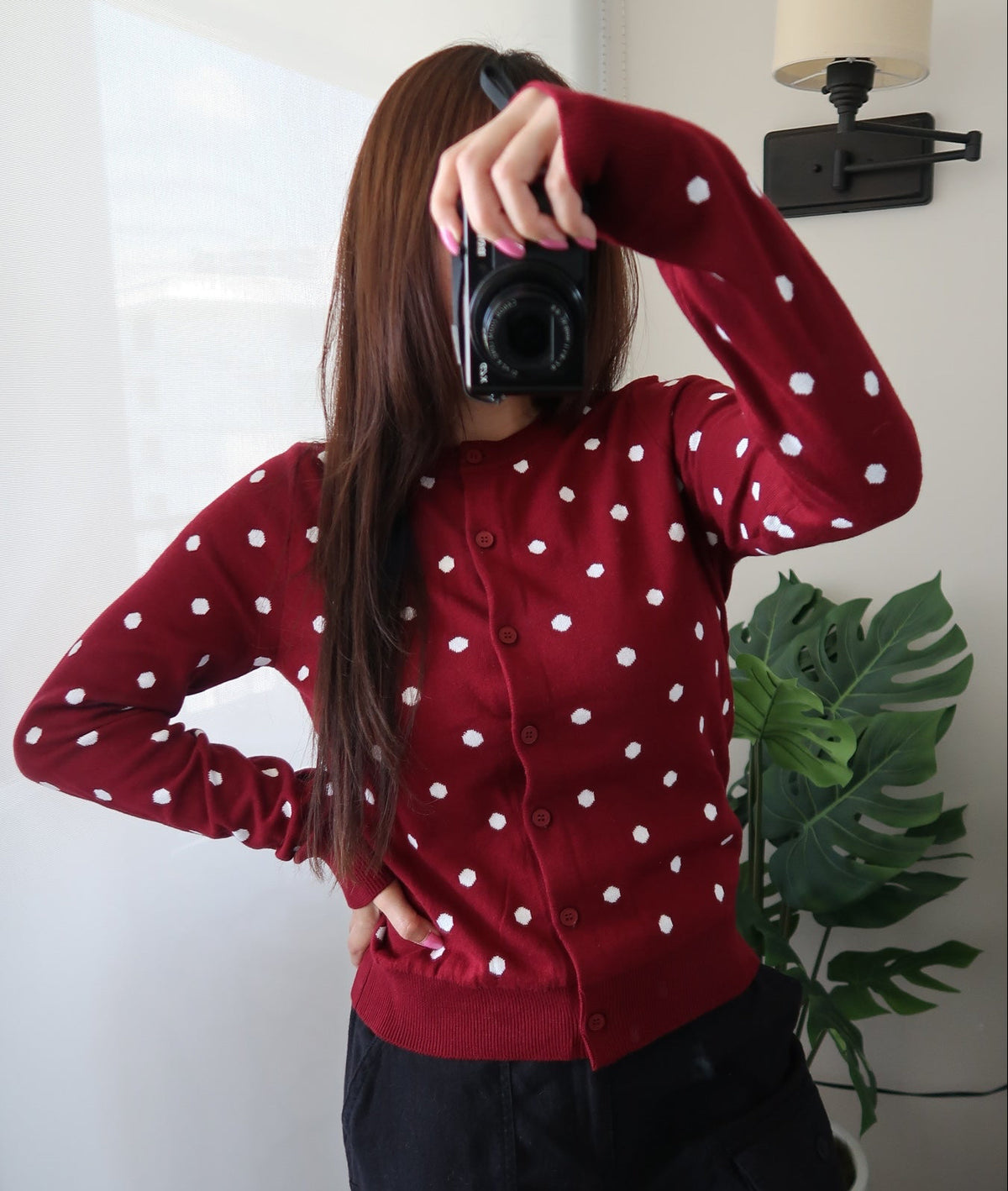Polka Dot Cardigan