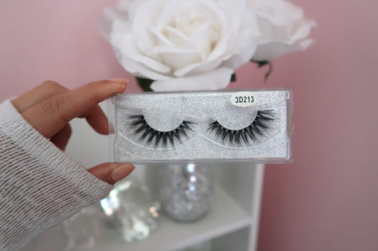 Silver Box Lashes - 3D213