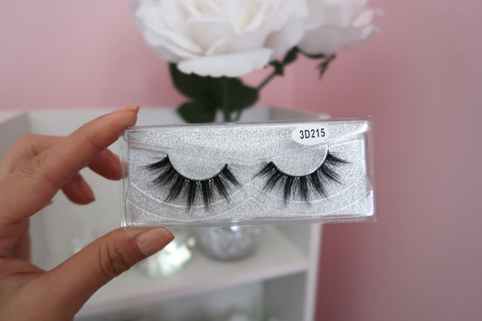 Silver Box Lashes - 3D215