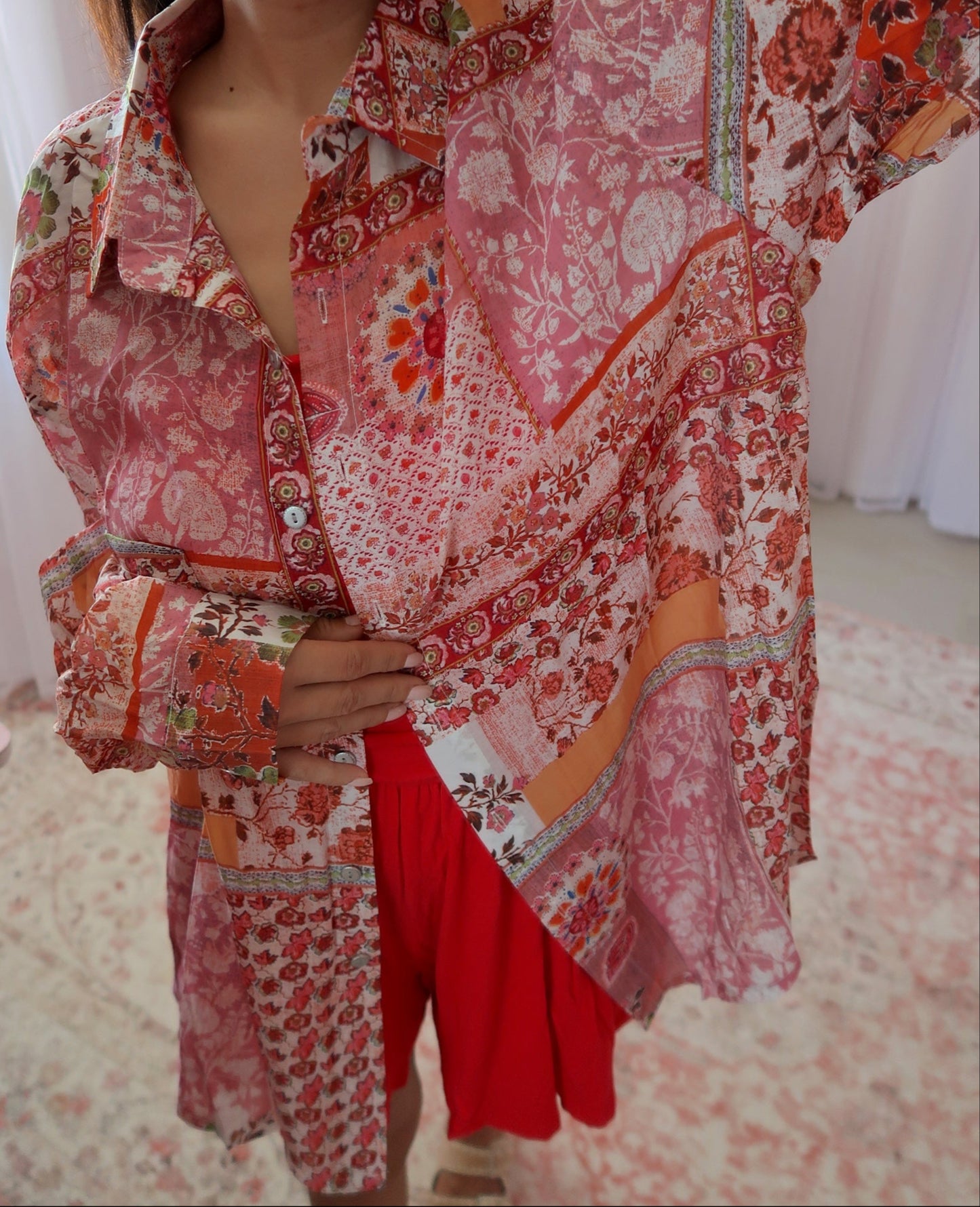 Vintage Style Button Shirt