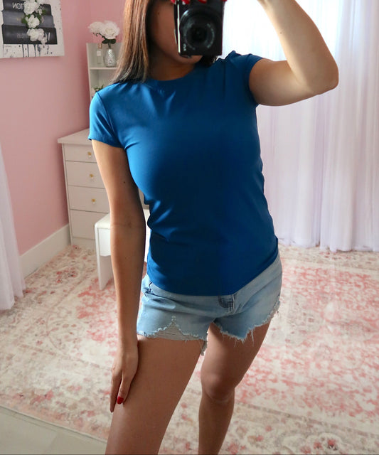 Smooth Quality Tee - Blue