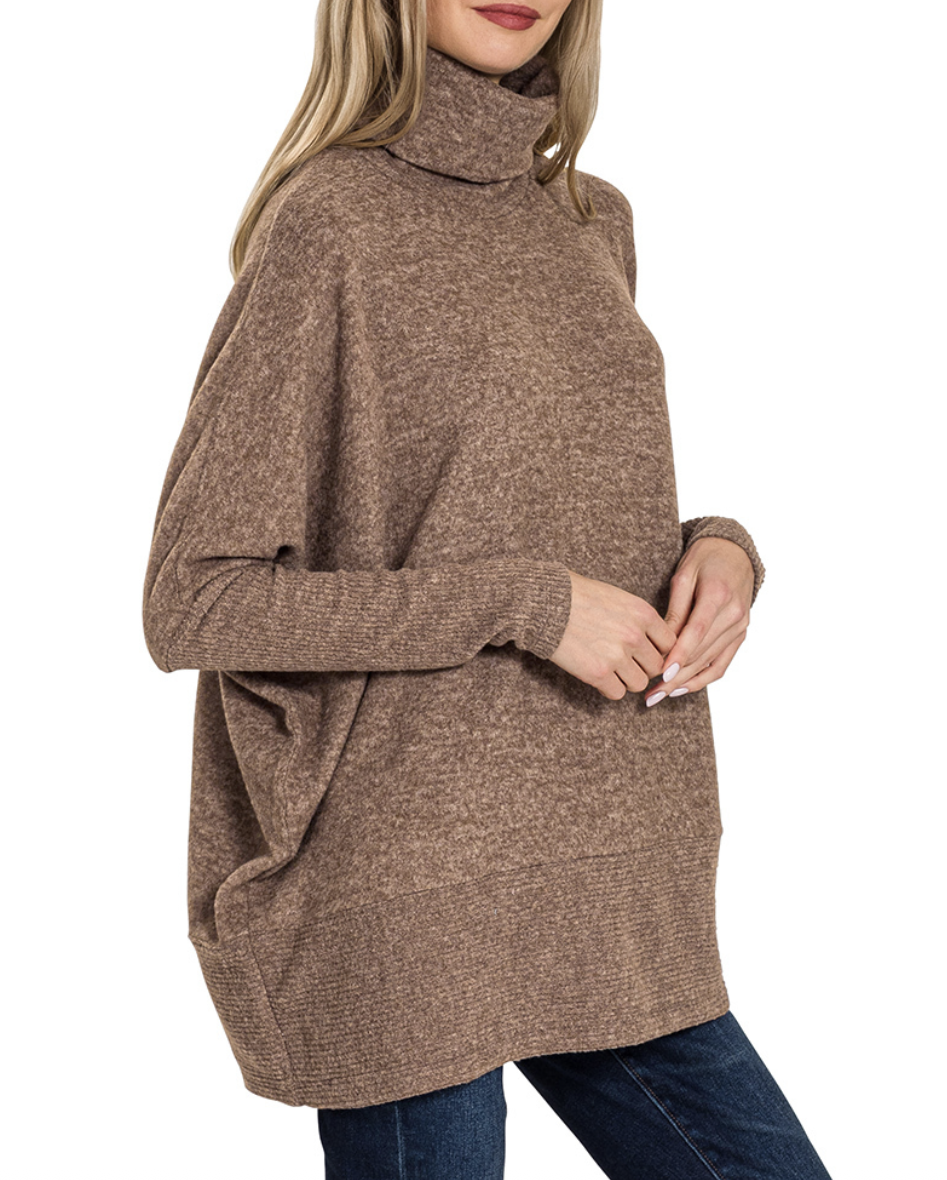 Cozy Up Sweater - Brown