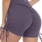 Butt Scrunch Active Shorts - Purple