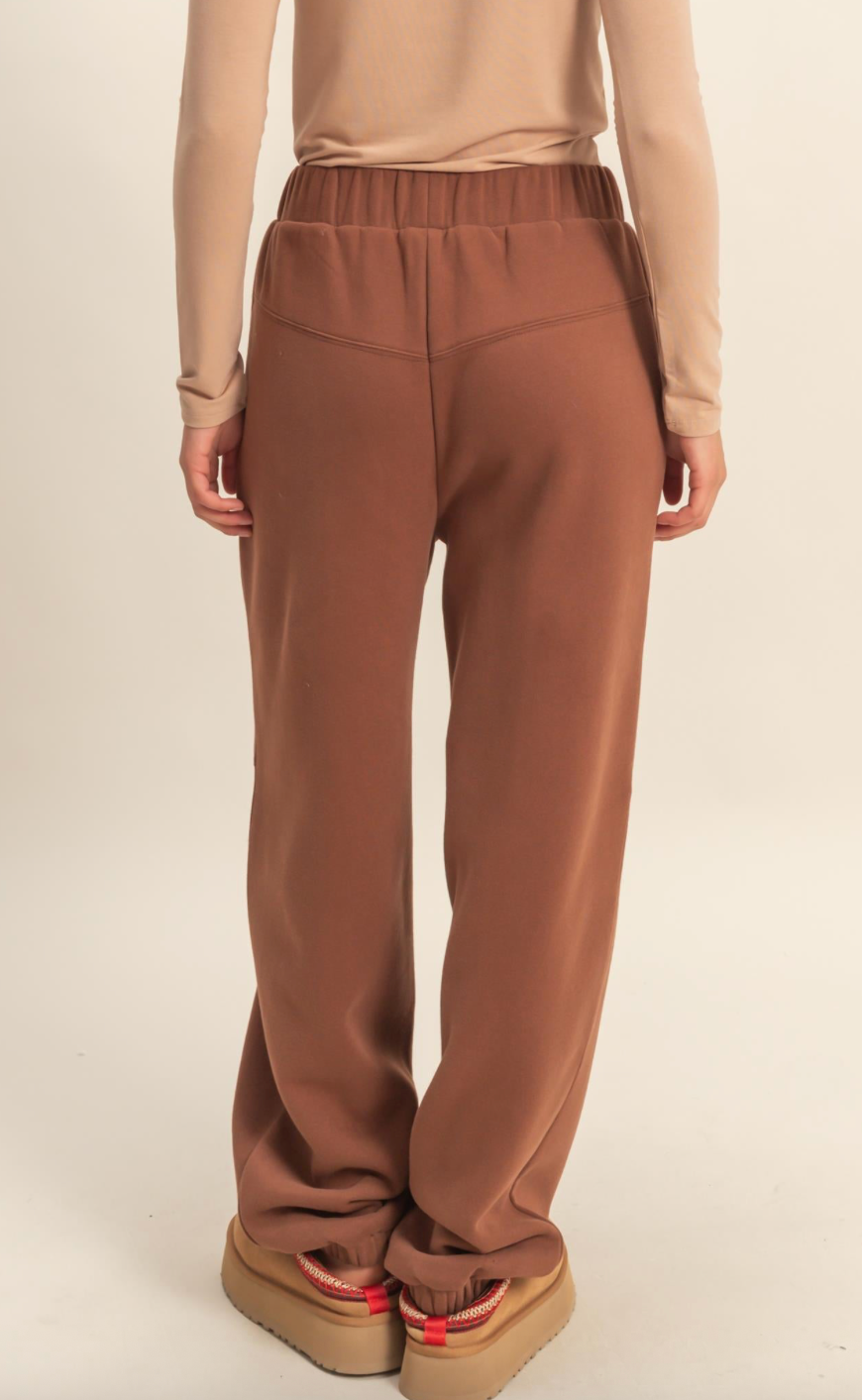 Toasty Joggers - Cinnamon