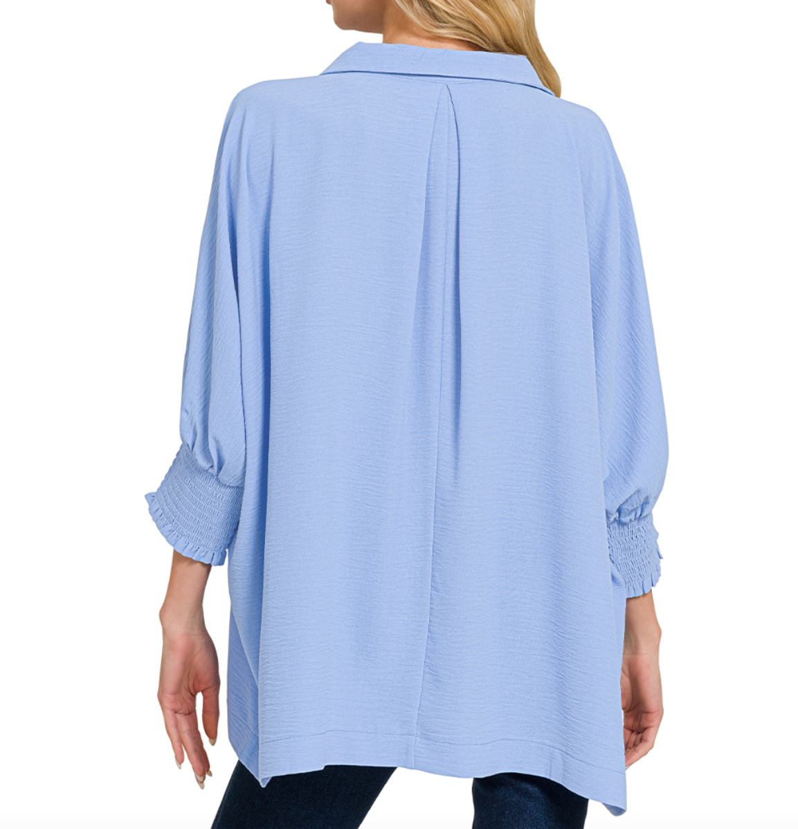 Georgia Top - Spring Blue