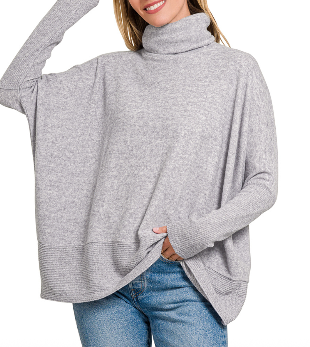 Cozy Up Sweater - Grey