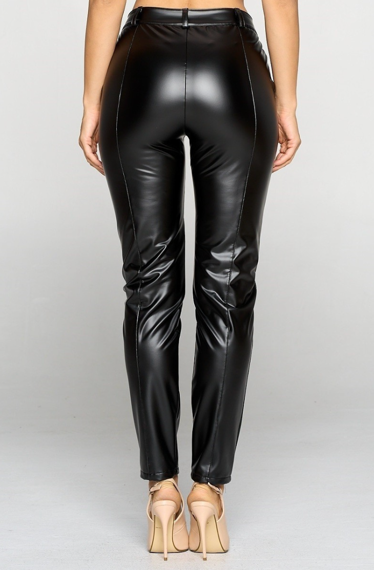 Cassie Faux Leather Pant