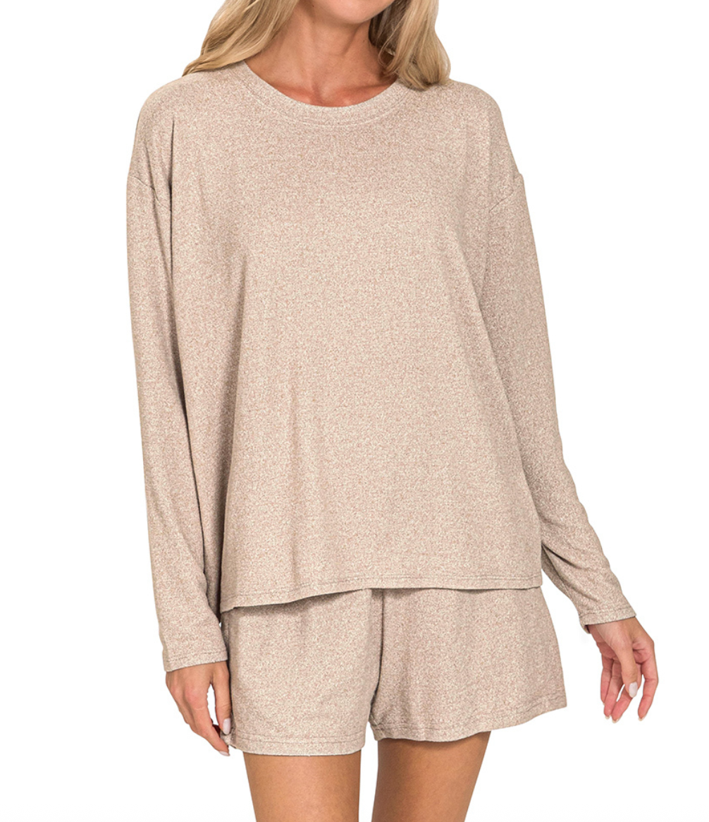 Milk and Cookies Short Set