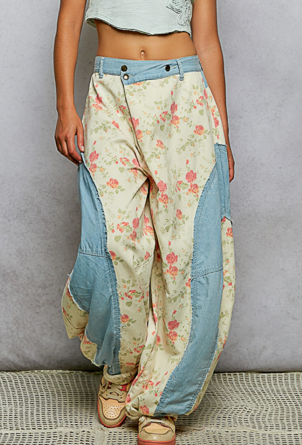 Floral Fields Pants *size down*