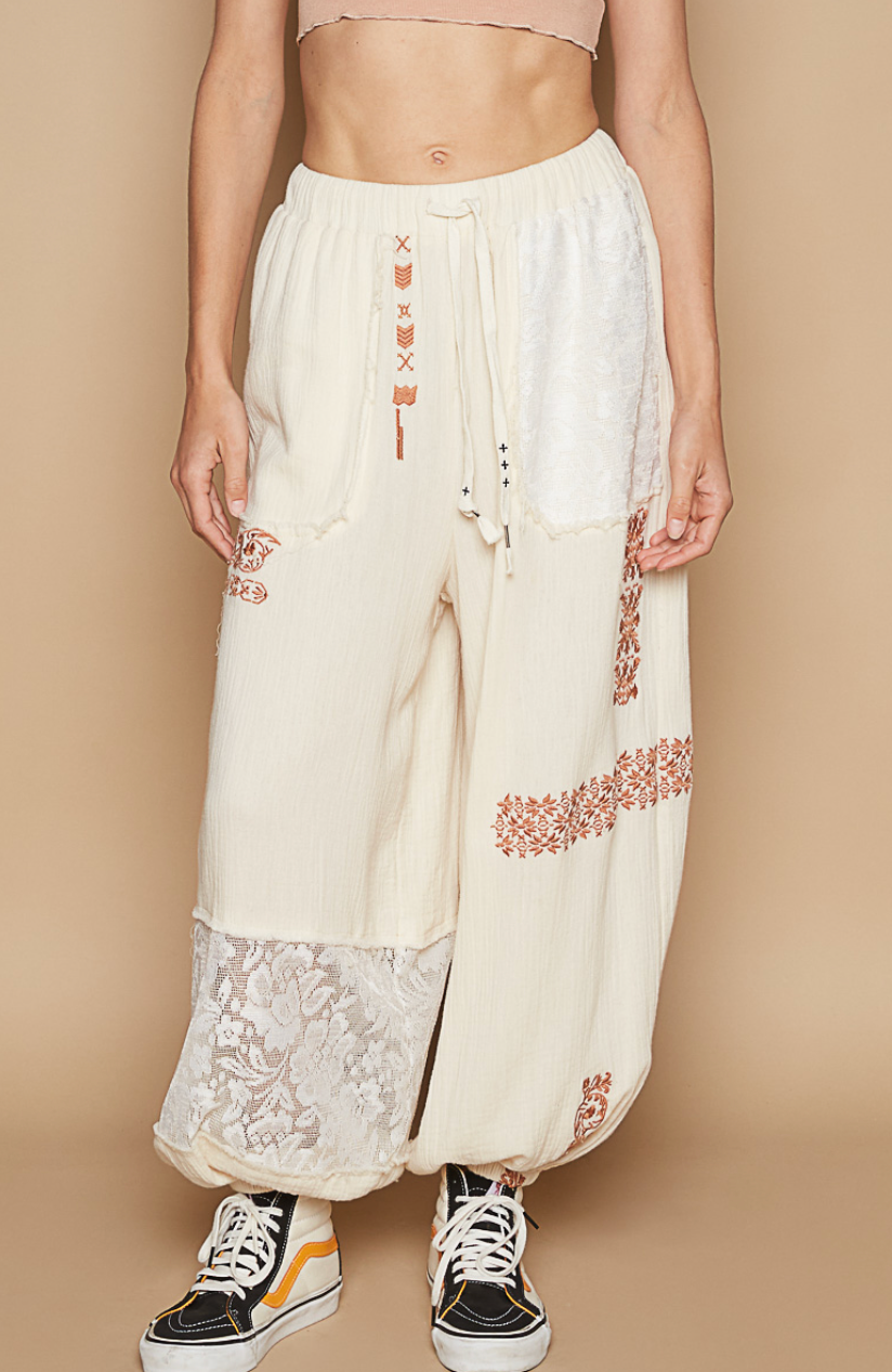 Zoey Jogger - Ivory