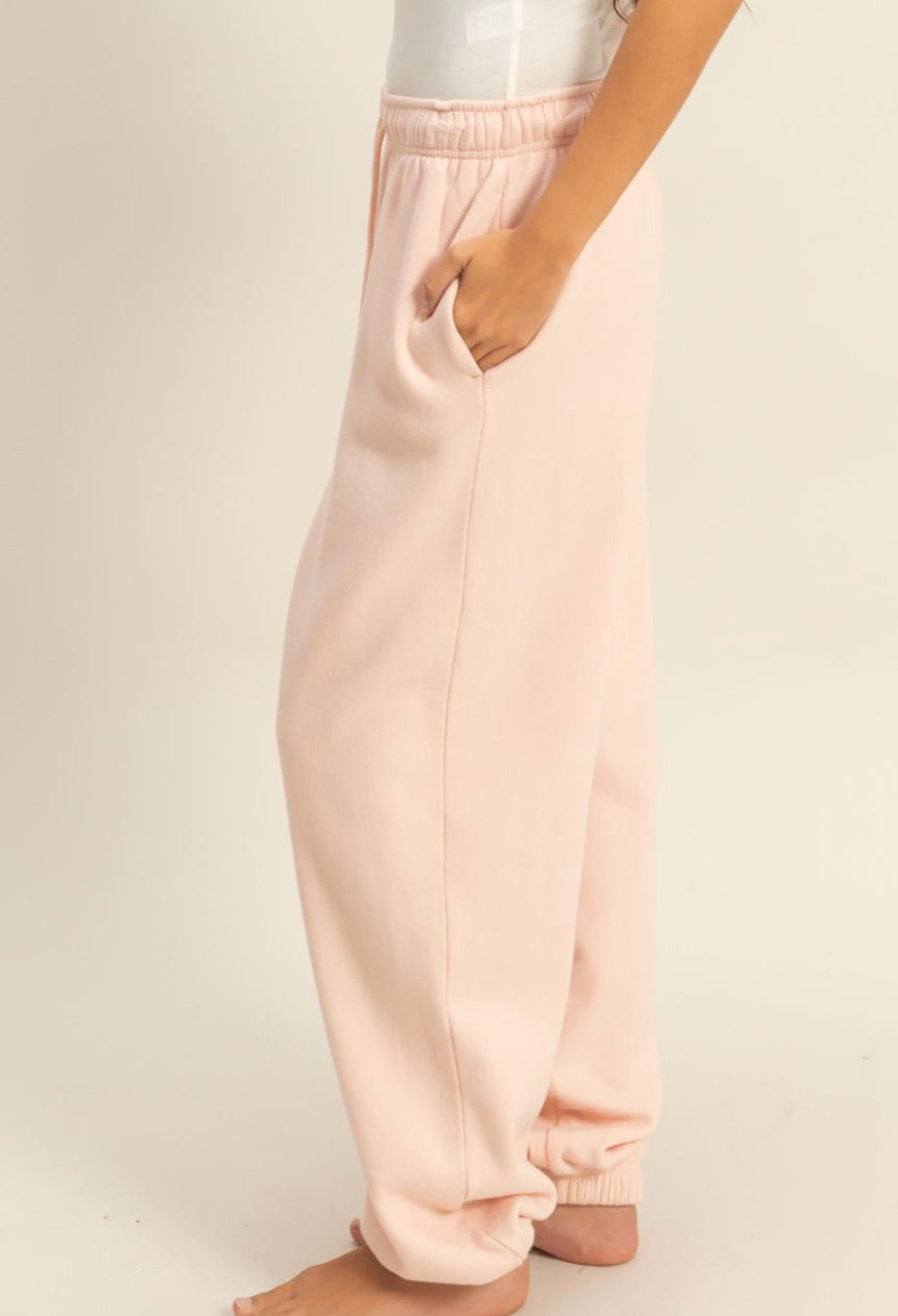Sunshine Joggers - Dusty Pink