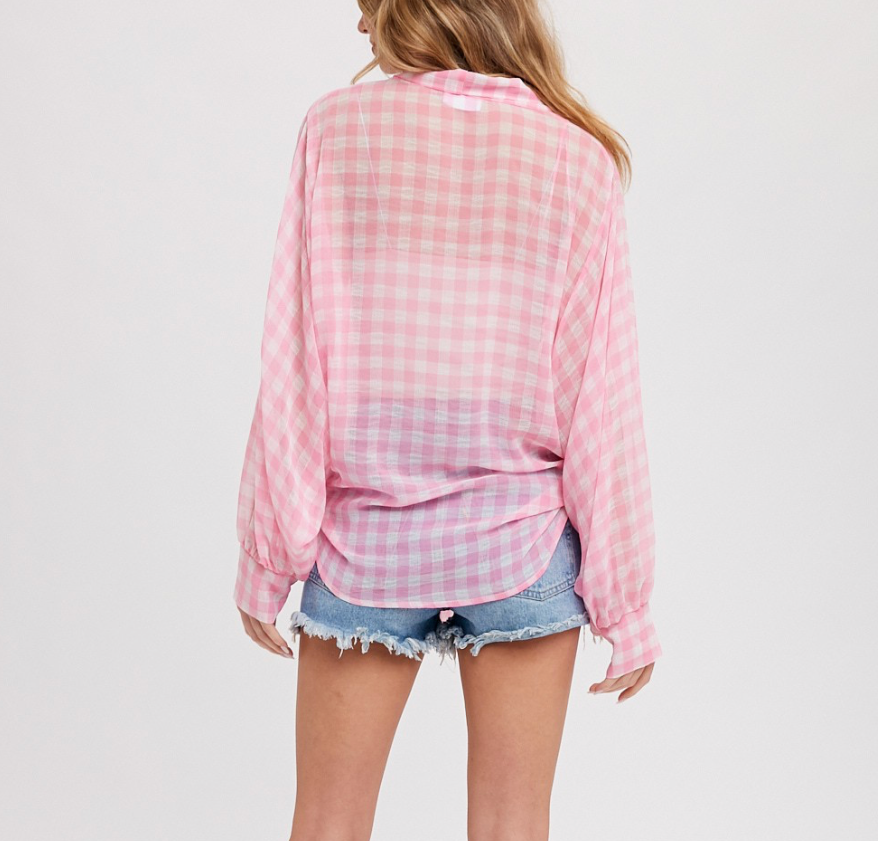 Dolly Tie-Front Kimono (S/M)