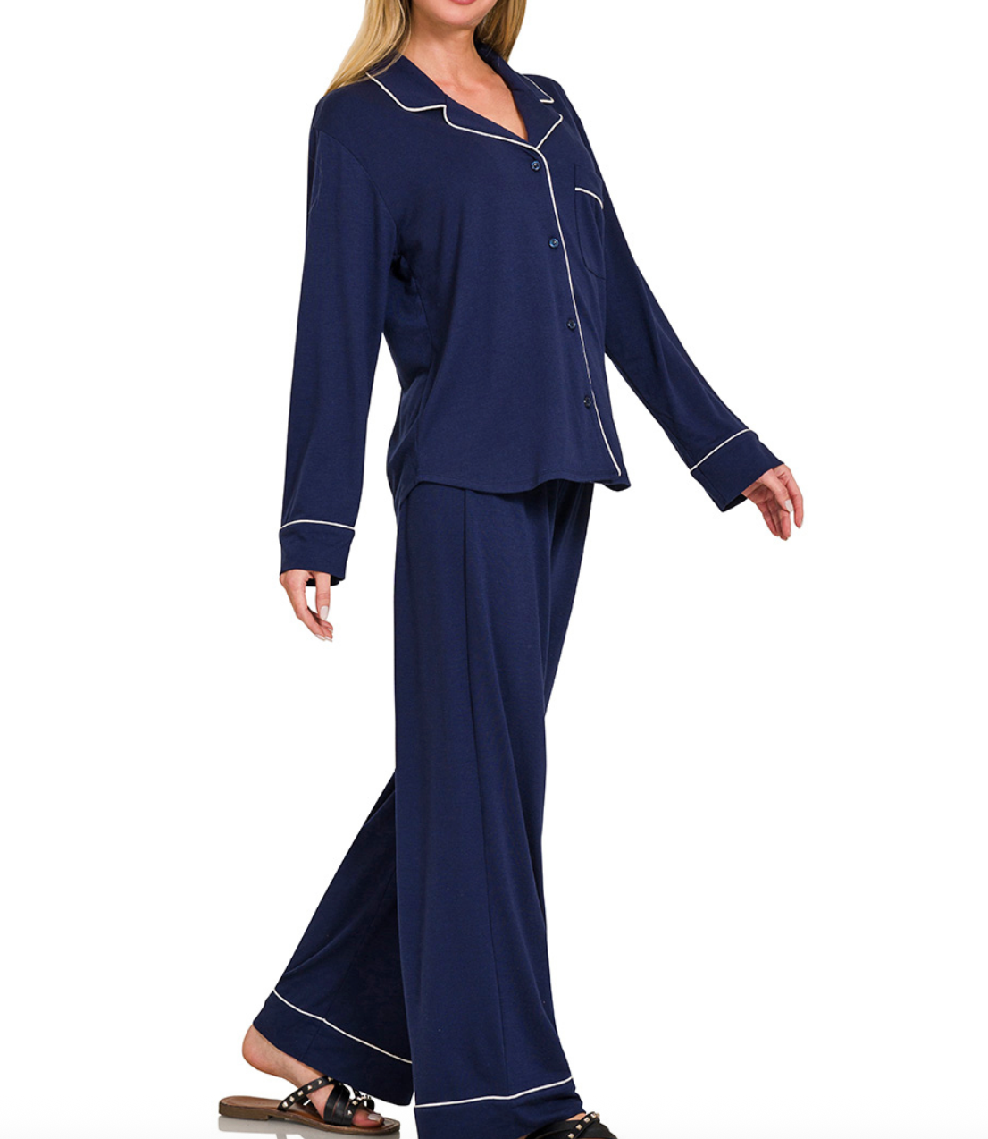 Classic PJ's Set - Navy