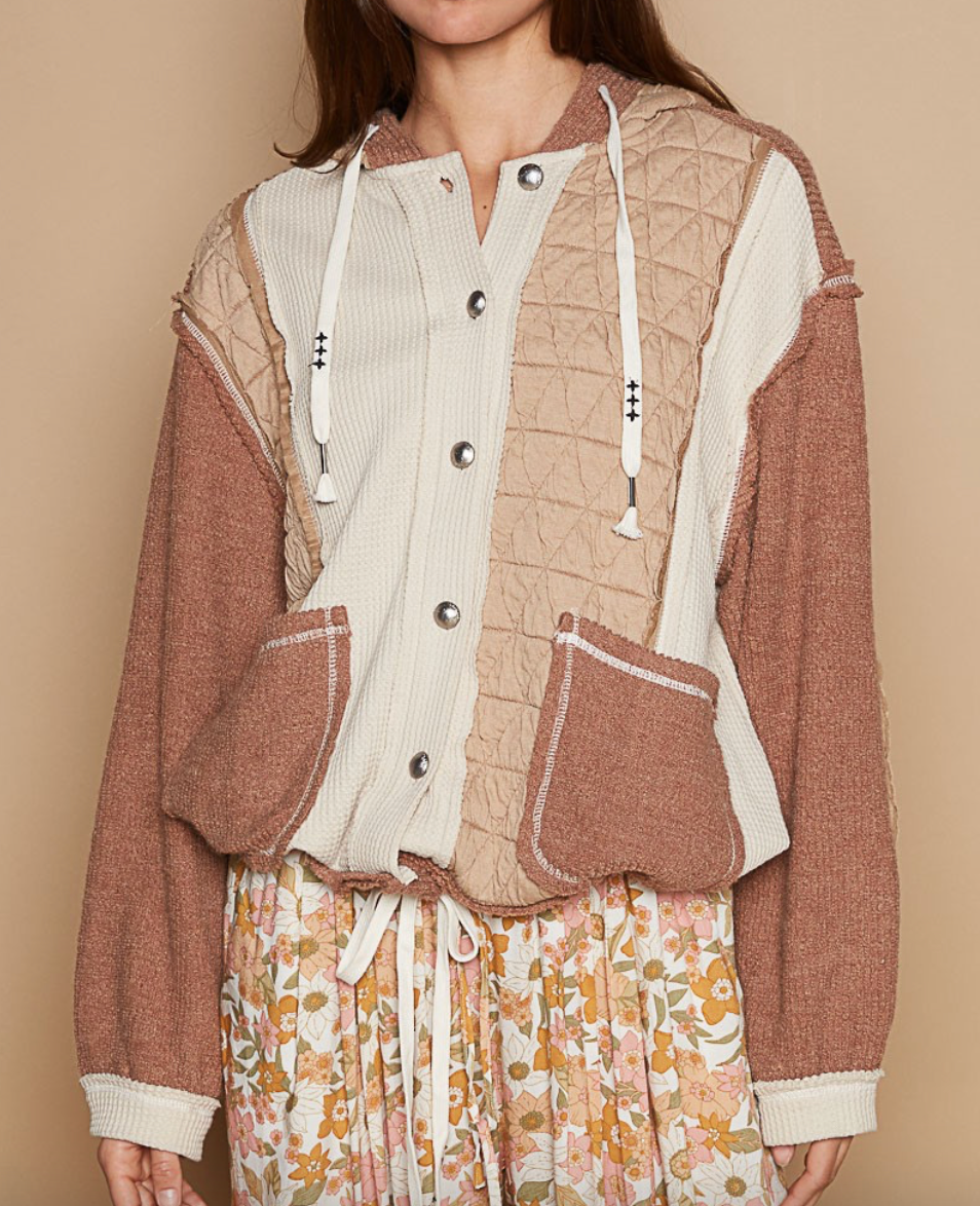 Carpenter Hooded Jacket - Mocha