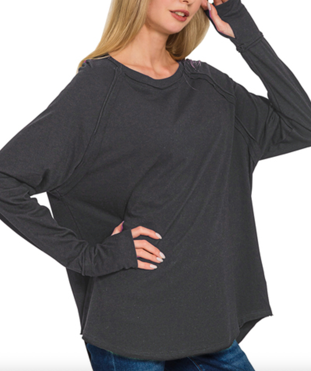 On-The-Go Long Sleeve - Black
