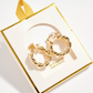 18K Gold Filled Twisted Hoops
