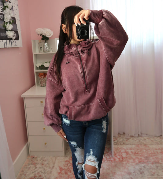 Too Cool Hoodie - Plum