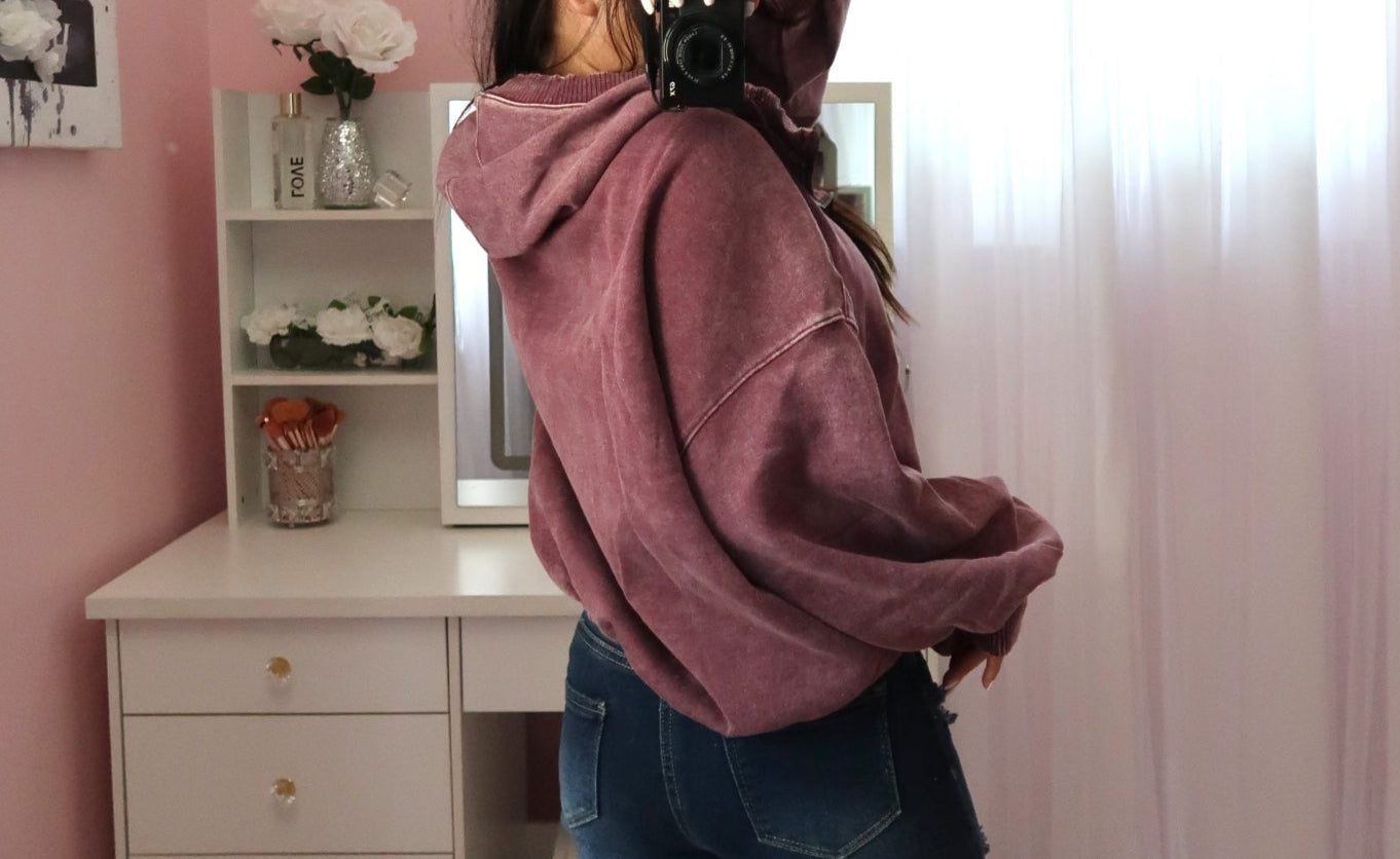 Too Cool Hoodie - Plum