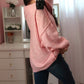 Oversized Sweater - Pink