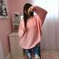 Oversized Sweater - Pink
