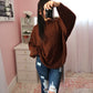 Oversized Sweater - Warm Brown