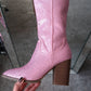 Glam Boots - Pink
