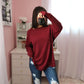 On-The-Go Long Sleeve - Cabernet