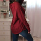 On-The-Go Long Sleeve - Cabernet