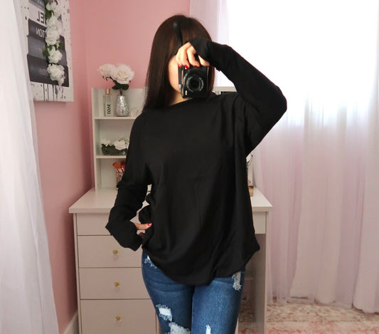 On-The-Go Long Sleeve - Black
