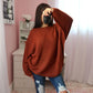 Oversized Sweater - Rust