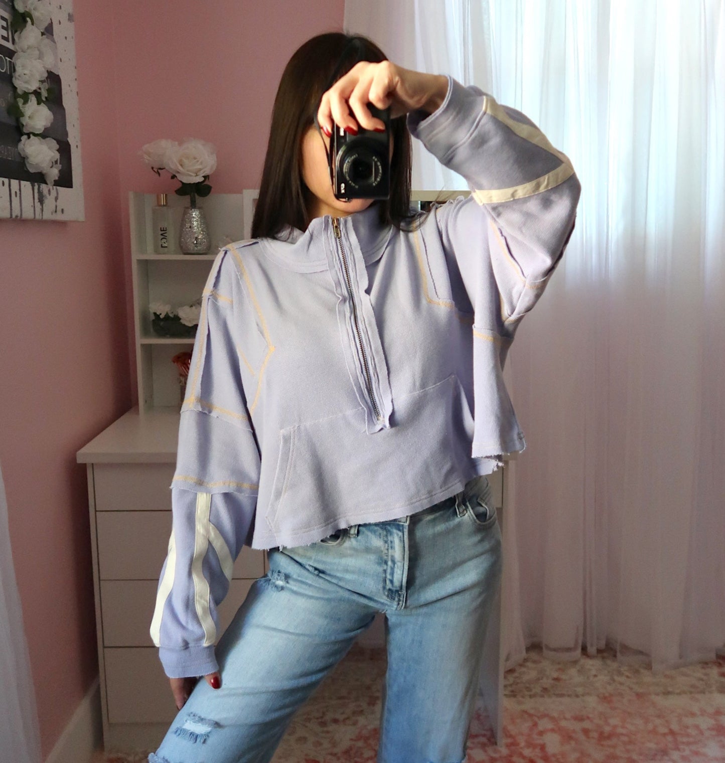 Keosha Top - Periwinkle
