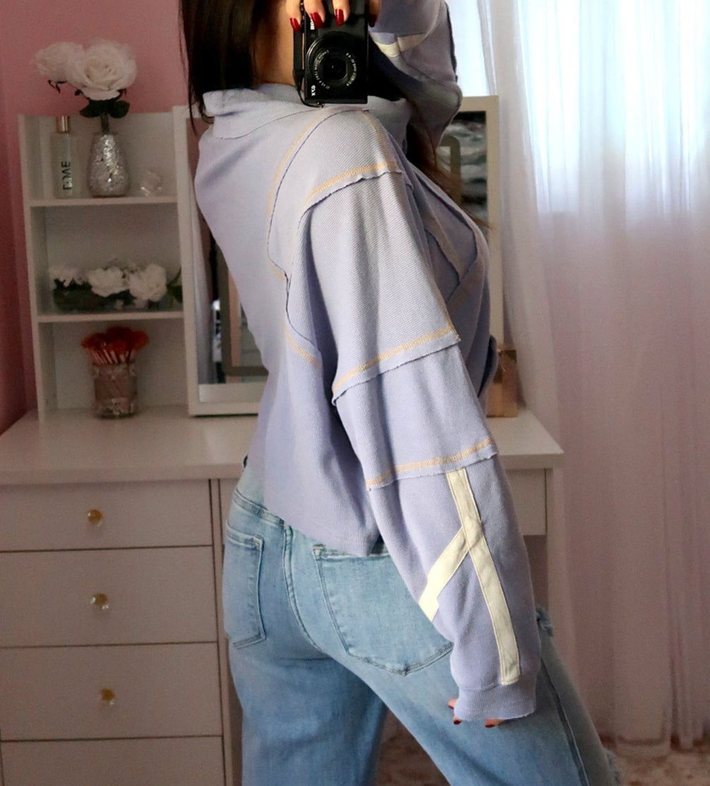 Keosha Top - Periwinkle